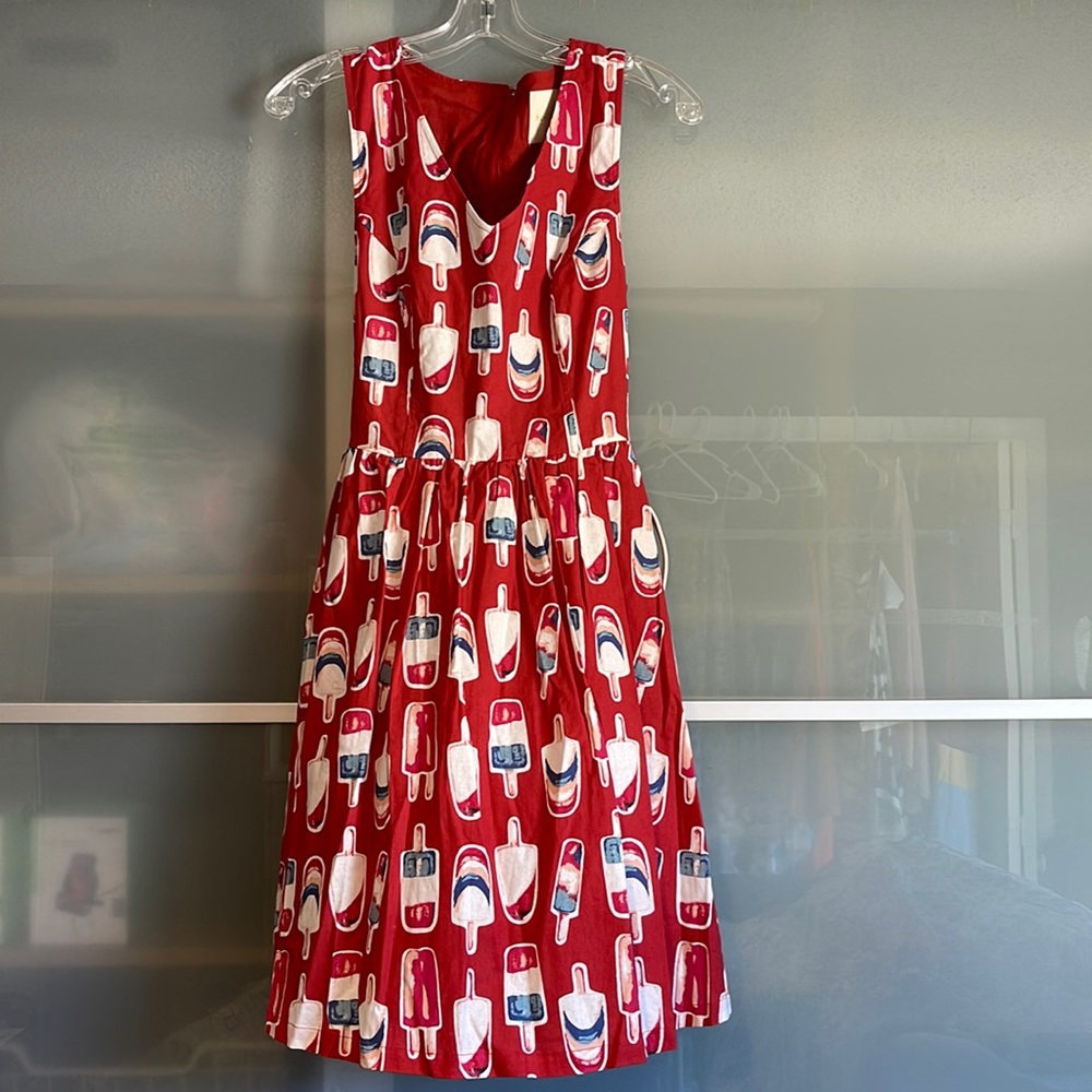 ModCloth Fourth Of July Rocket Pop Dress